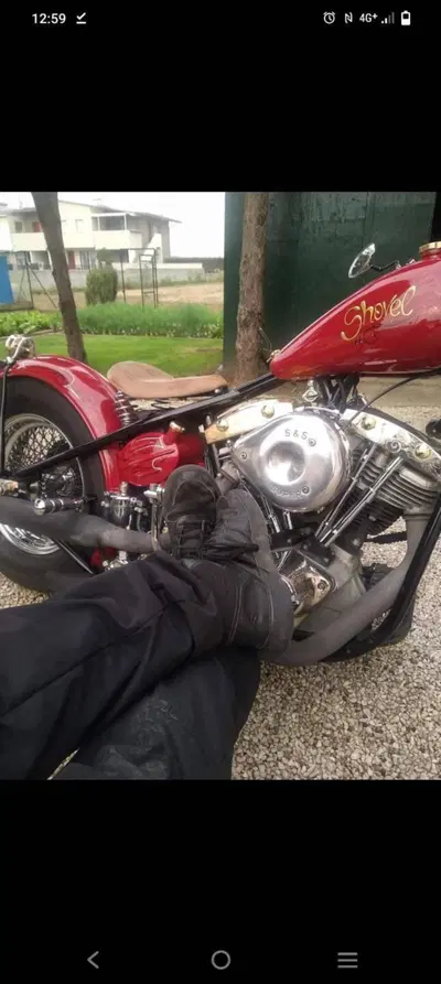 Harley-Davidson Shovel head d'epoca