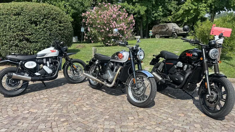 BSA, il ritorno sulle strade del Lario [GALLERY]