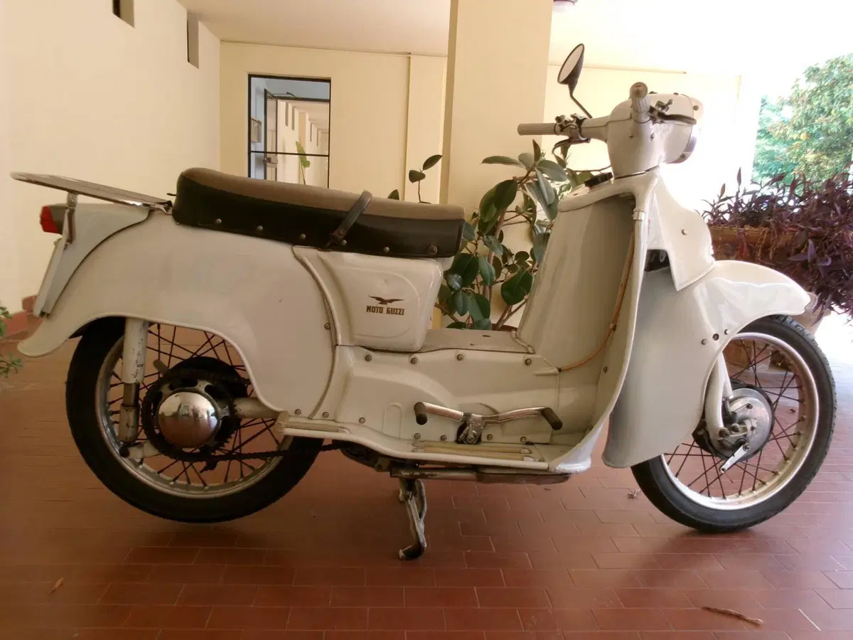 Moto Guzzi Galletto 192 avviamento elettrico