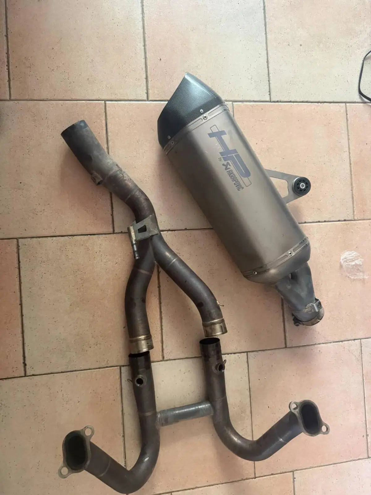 HP BMW AKRAPOVIC COMPLETO CON FILTRO SPRINT FILTER (2)