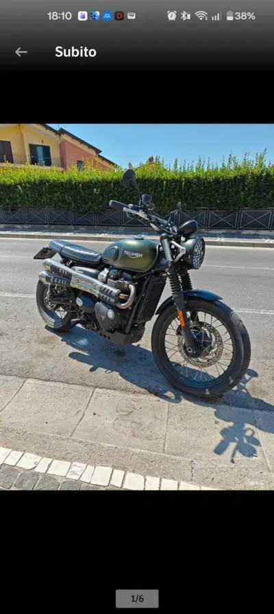 Triumph Street Scrambler 900 (2017 - 18) usata