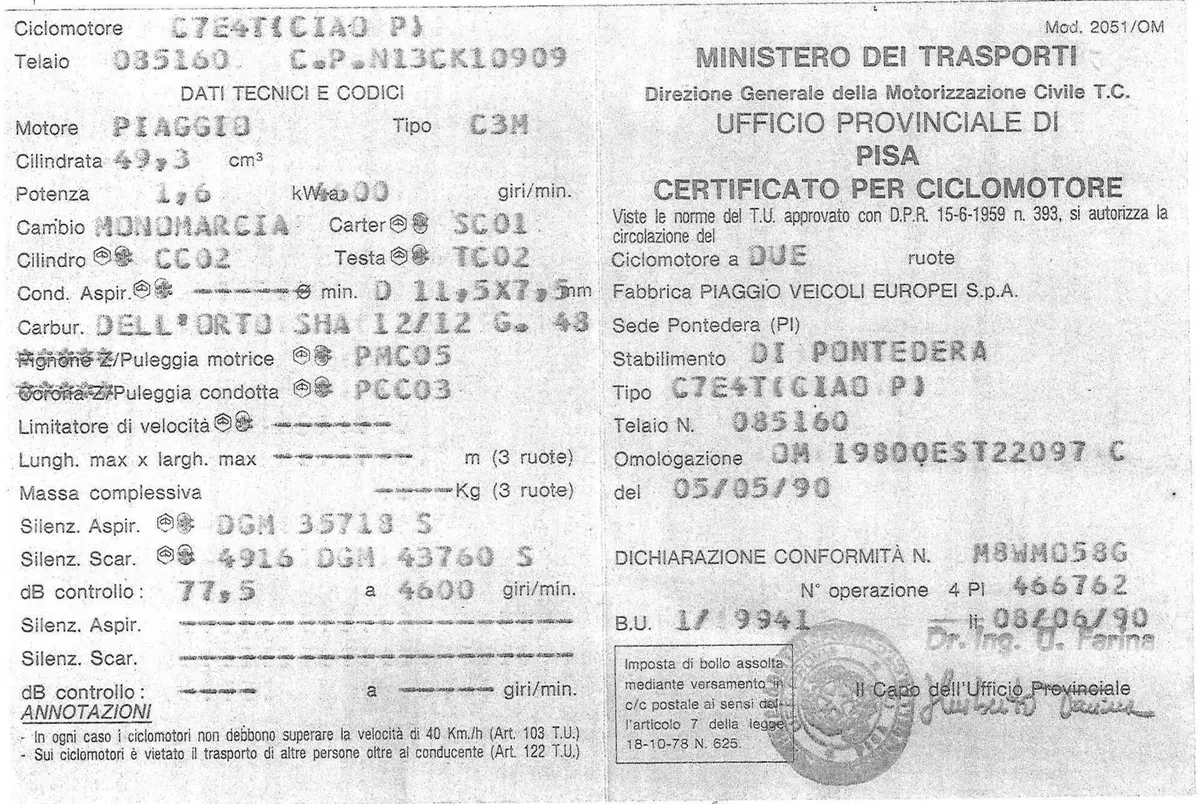Piaggio Ciao 50 P (11)