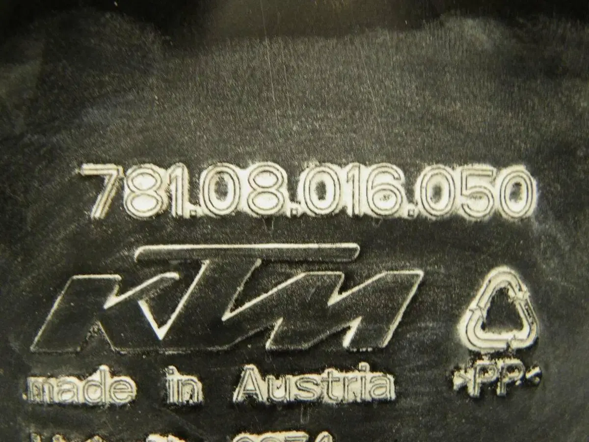 Portatarga KTM 125/250/350/450/530 EXC-F (n.332), (11)