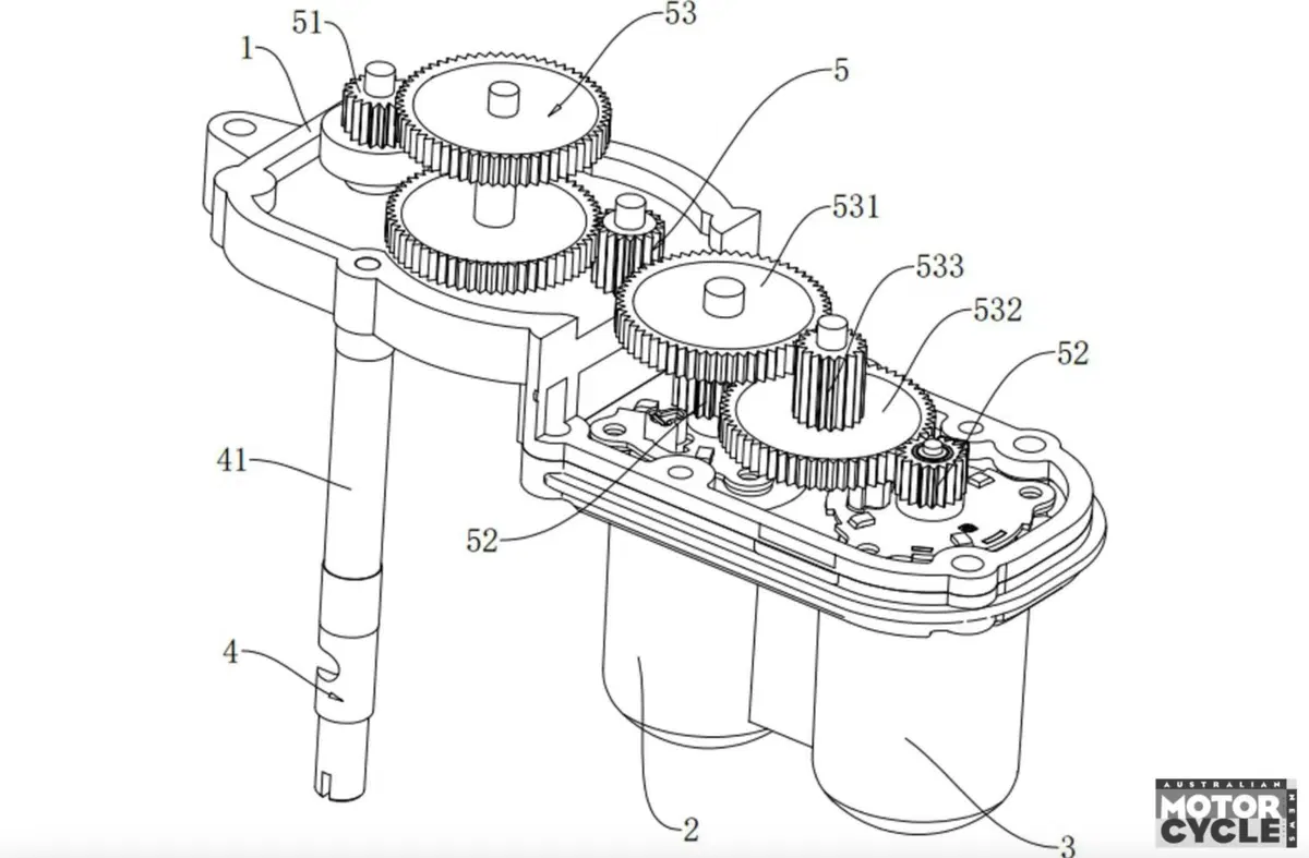 Benda LFS700 con cambio a doppia frizione: il brevetto che cambia le regole per le moto cinesi? (2)