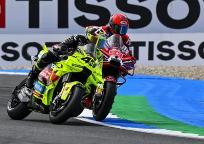 MotoGP 2026. GP d'Olanda ad Assen. Fabio Di Giannantonio e il contatto con Marc Marquez simile al 2015: Belle coincidenze, mi aspettavo la penalità [VIDEO]