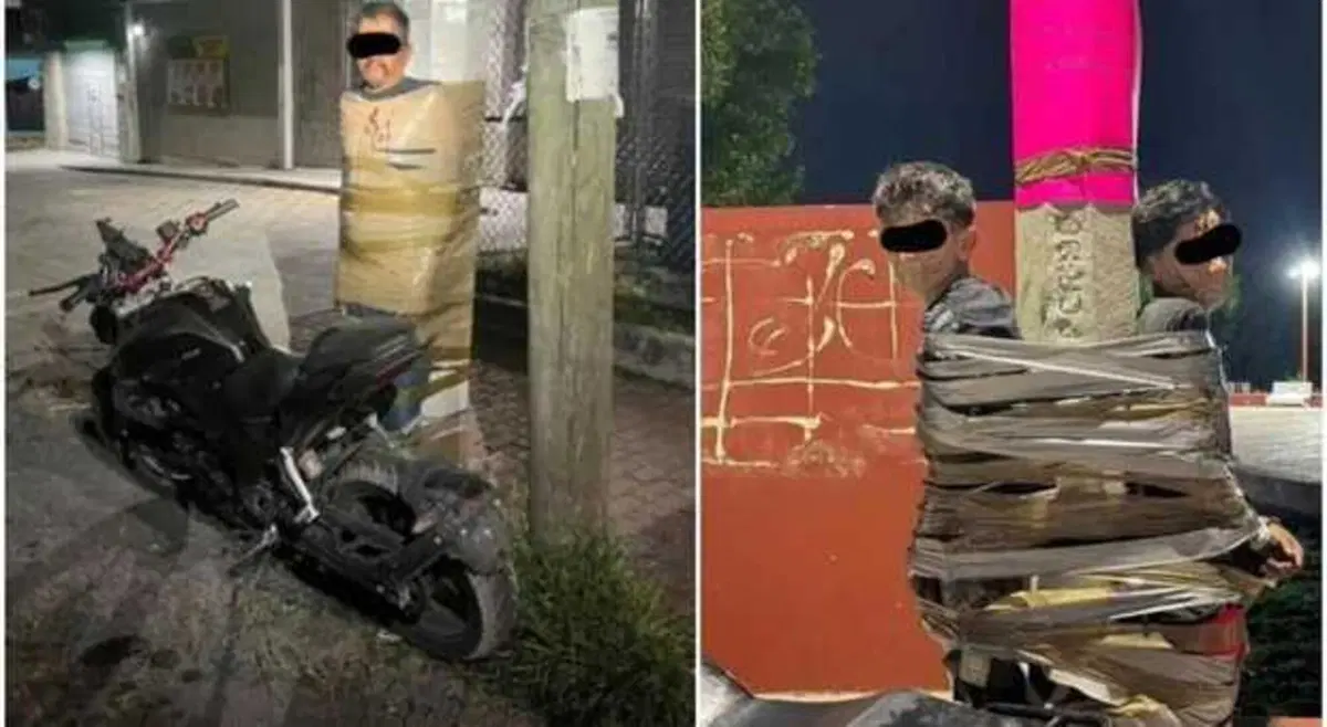 E' tornato Batman! In Messico ce l'ha coi ladri di moto