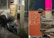 E' tornato Batman! In Messico ce l'ha coi ladri di moto