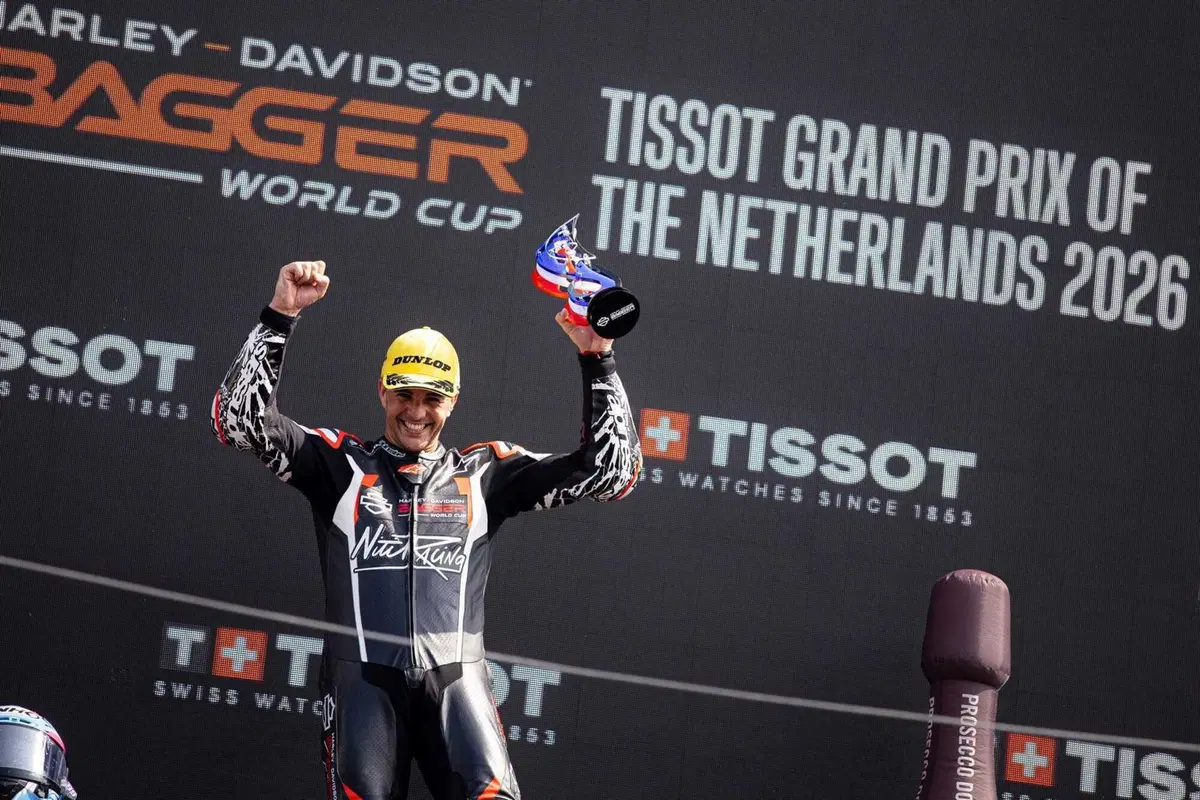 Assen. H-D Bagger World Cup. Eric Granado e Oscar Gutierrez, i Capofamiglia [VIDEO] (14)
