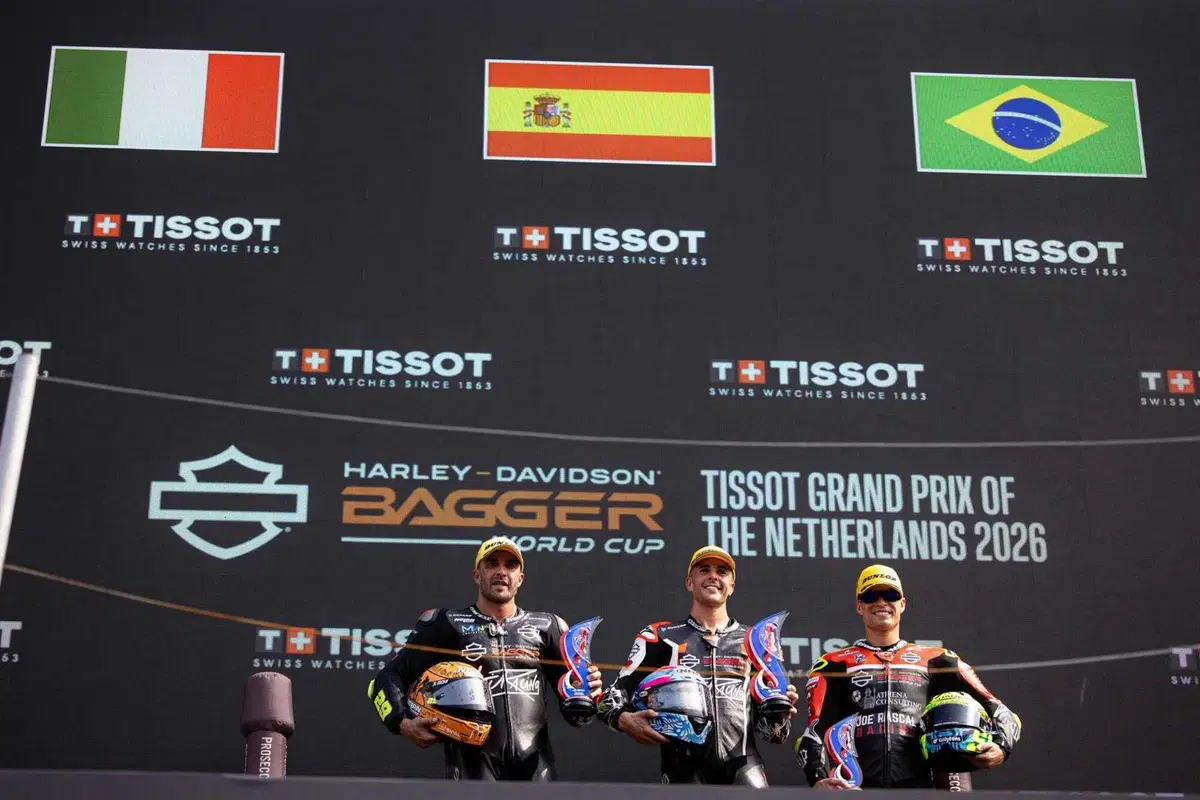 Assen. H-D Bagger World Cup. Eric Granado e Oscar Gutierrez, i Capofamiglia [VIDEO] (15)