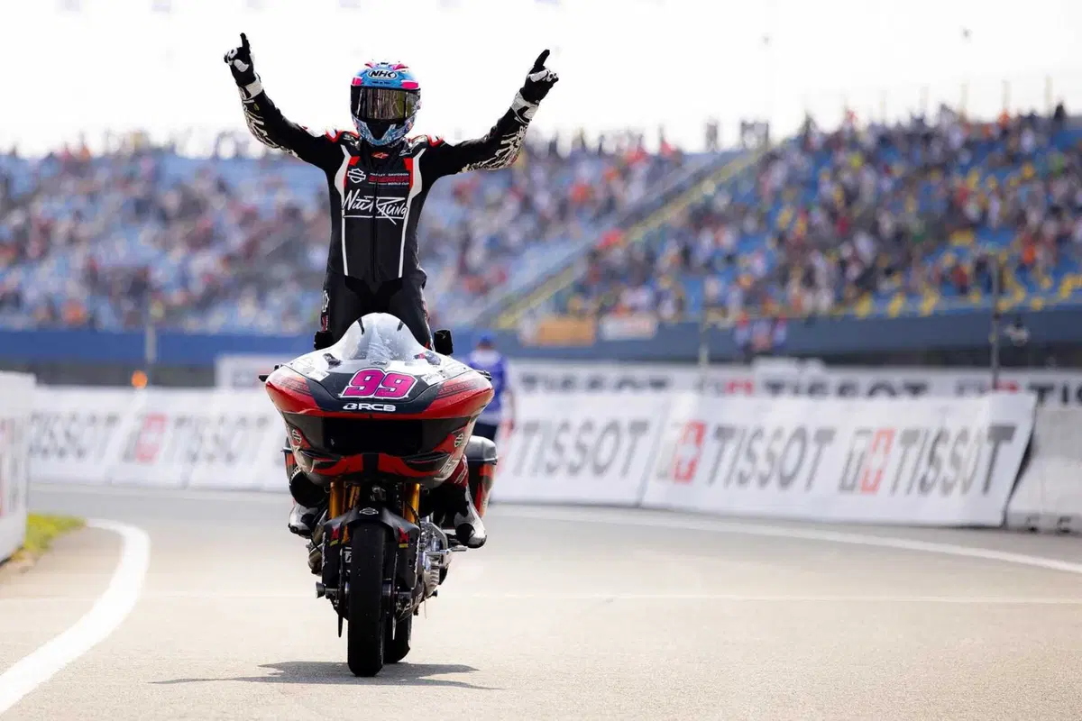Assen. H-D Bagger World Cup. Eric Granado e Oscar Gutierrez, i Capofamiglia [VIDEO] (16)