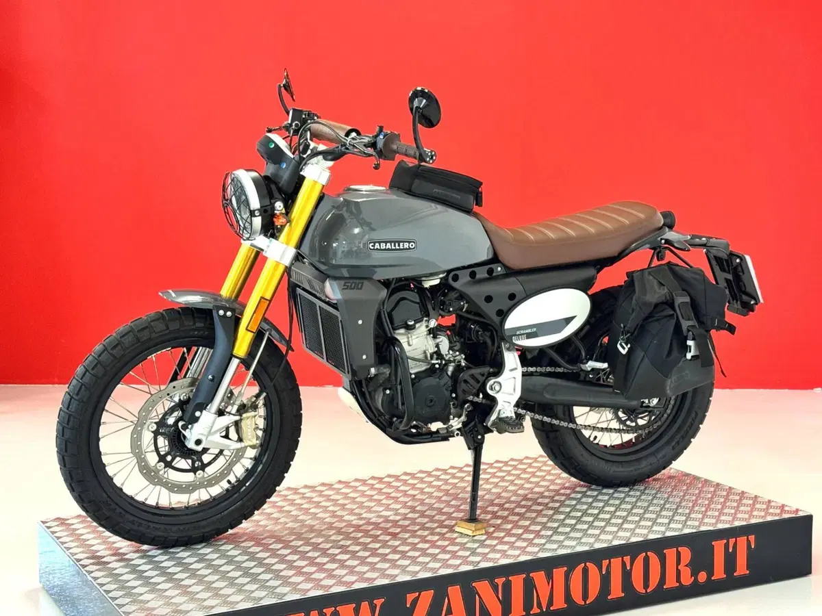 Fantic Motor Caballero 500 Scrambler Deluxe (2021 - 23) (4)
