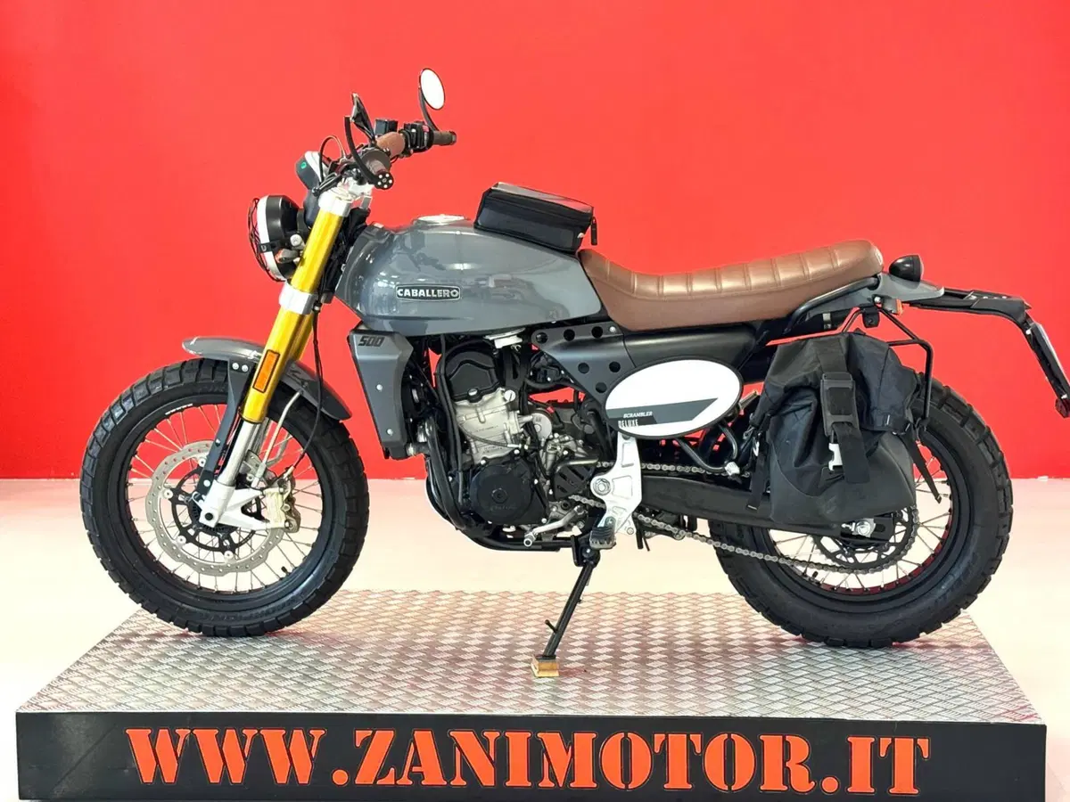 Fantic Motor Caballero 500 Scrambler Deluxe (2021 - 23) (5)