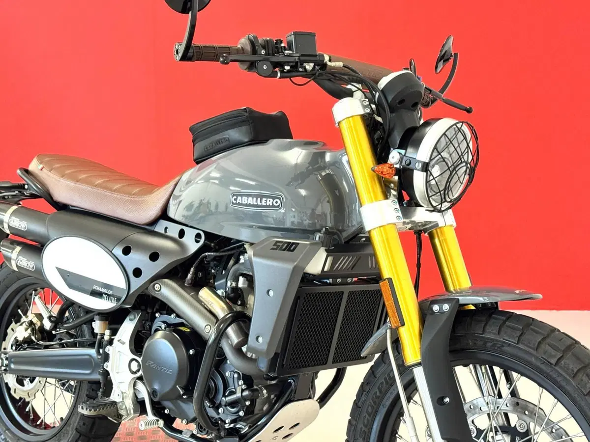 Fantic Motor Caballero 500 Scrambler Deluxe (2021 - 23) (9)