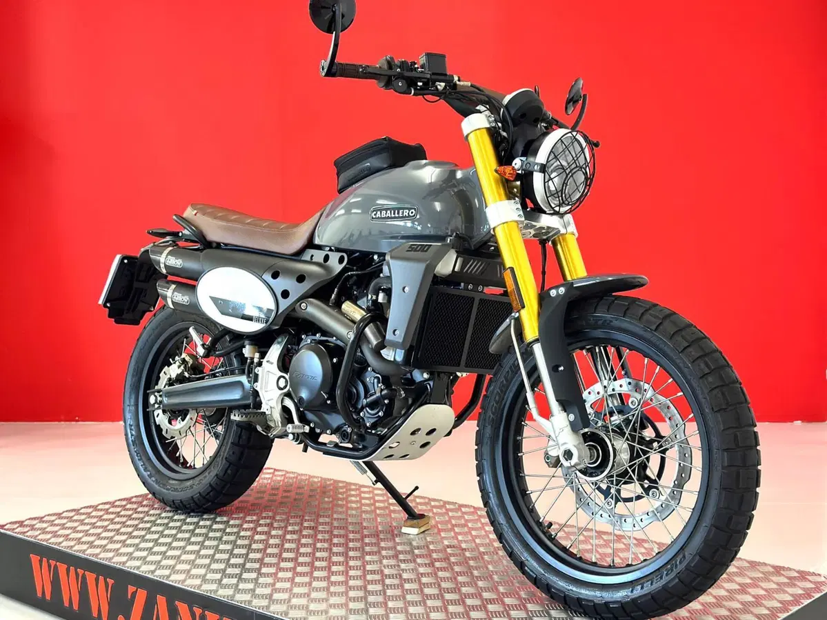 Fantic Motor Caballero 500 Scrambler Deluxe (2021 - 23) (12)