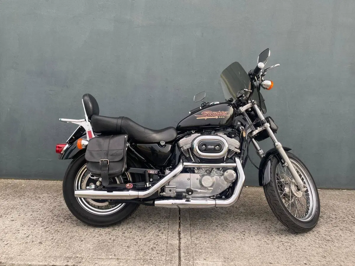 Harley-Davidson 883 Hugger (1994 - 00) - XLH (6)