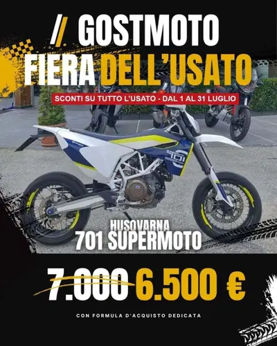 Husqvarna 701 Supermoto (2017 - 19) usata
