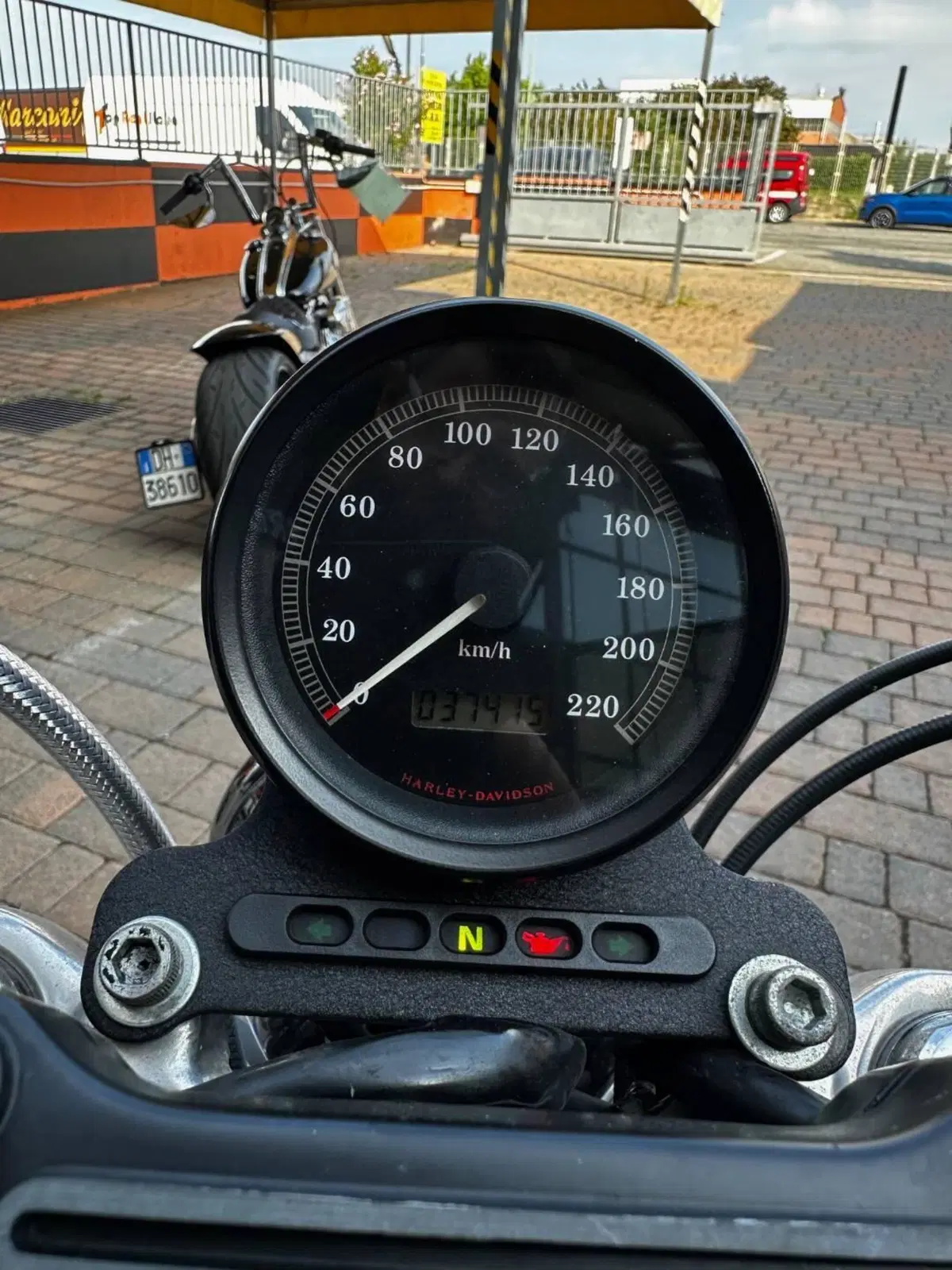 Harley-Davidson 883 Hugger (1994 - 00) - XLH (9)