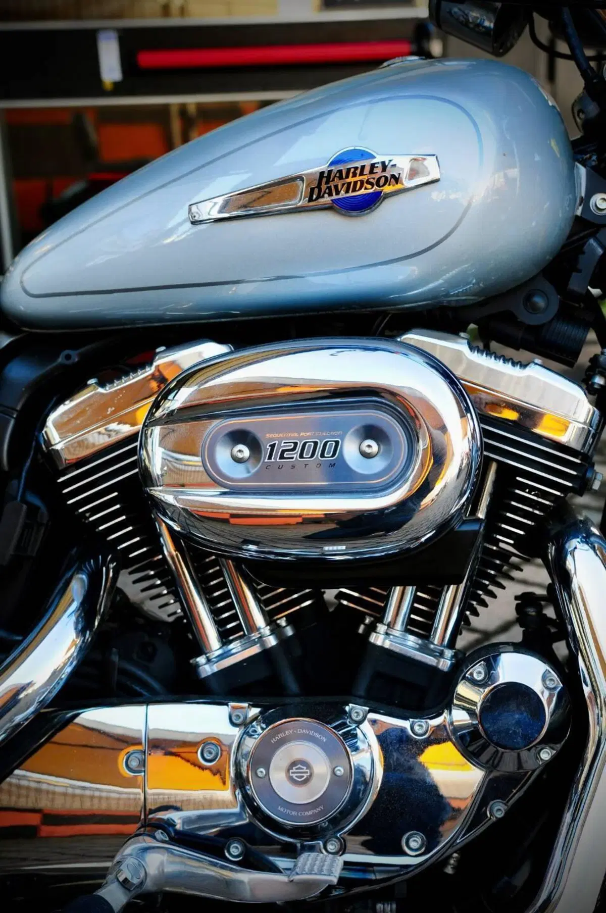 Harley-Davidson 1200 Custom (2007 - 13) - XL 1200C (7)