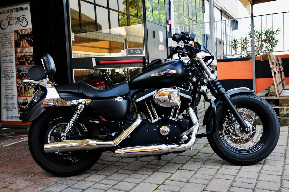 Harley-Davidson 1200 Custom CB (2013 - 17) - XL 1200CB (2)