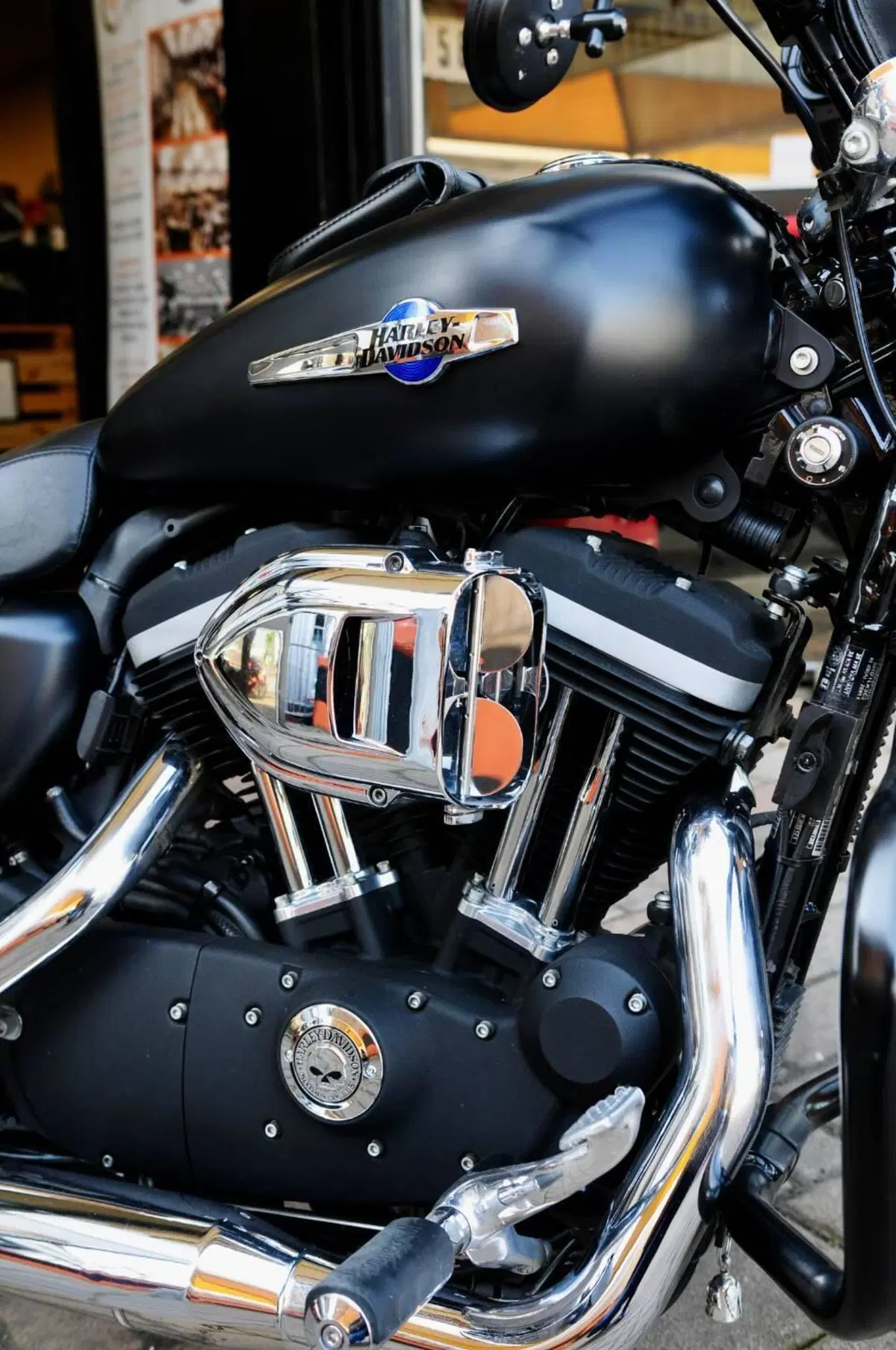 Harley-Davidson 1200 Custom CB (2013 - 17) - XL 1200CB (10)
