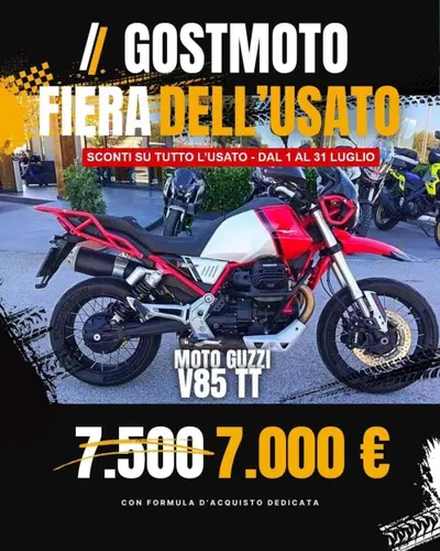 Moto Guzzi V85 TT Evocative Graphics (2021 - 23) usata