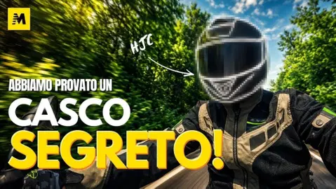 Abbiamo provato un casco SEGRETO! (È una novità HJC per EICMA)