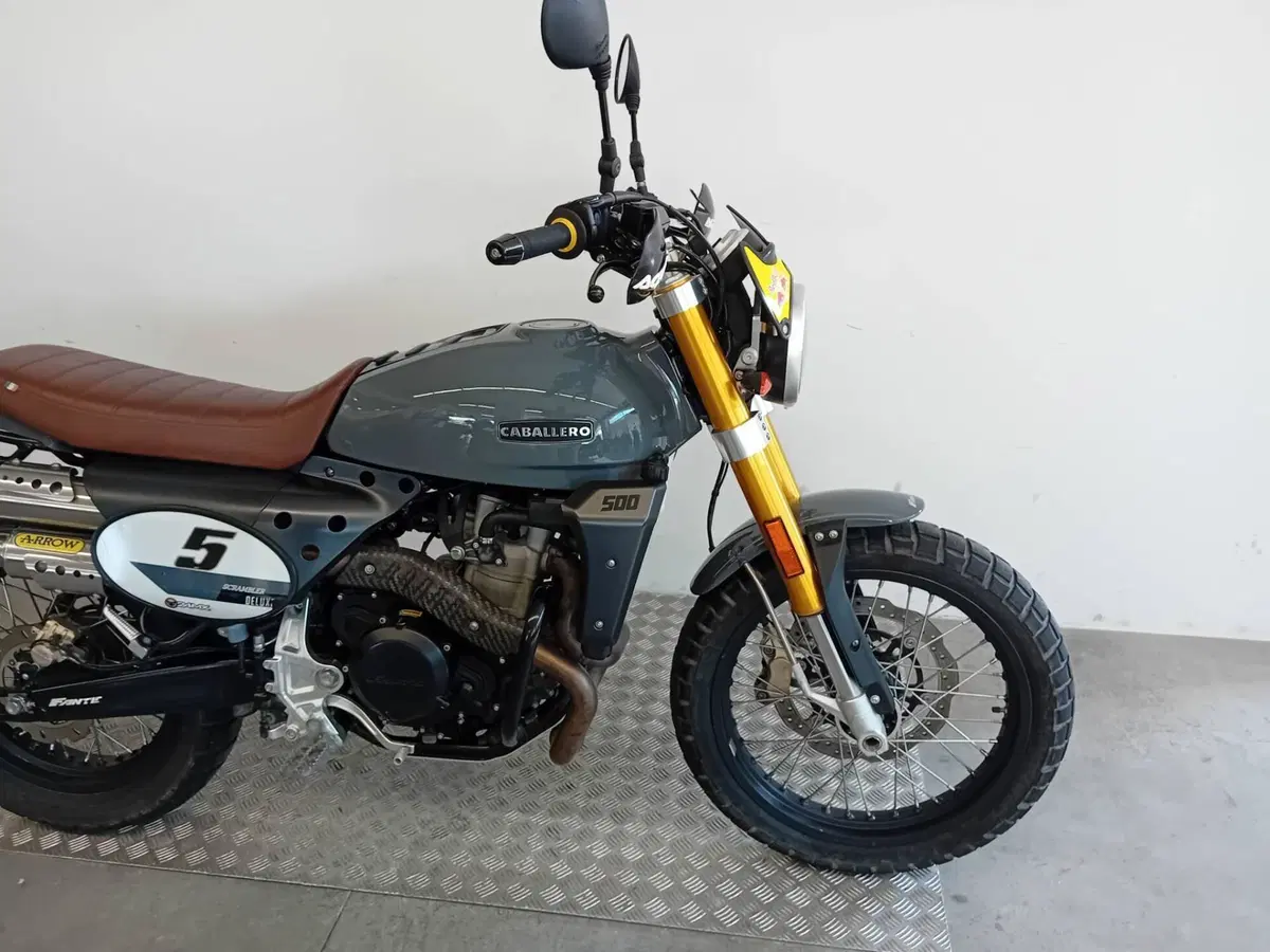 Fantic Motor Caballero 500 Scrambler Deluxe (2021 - 23) (7)