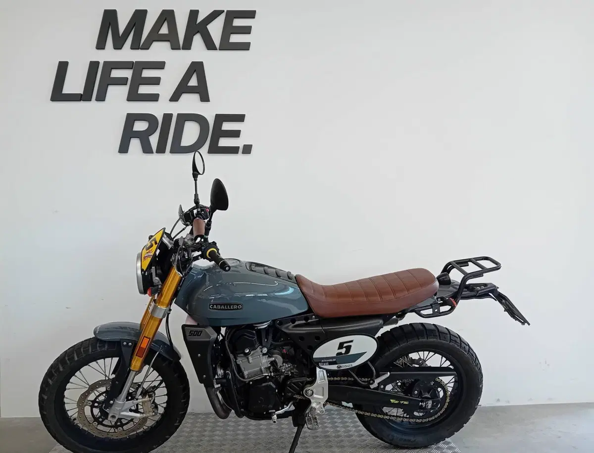 Fantic Motor Caballero 500 Scrambler Deluxe (2021 - 23) (2)