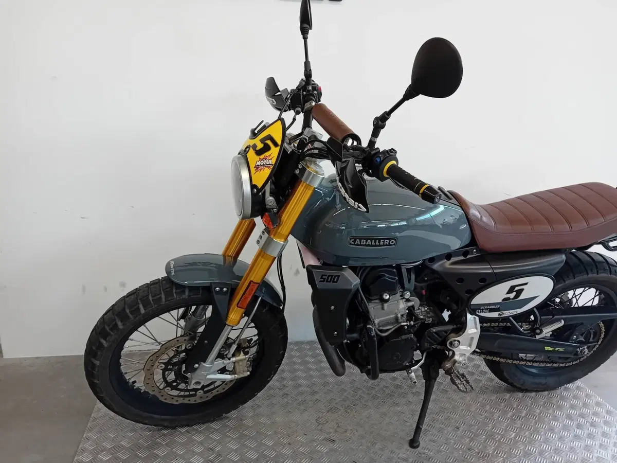 Fantic Motor Caballero 500 Scrambler Deluxe (2021 - 23) (4)