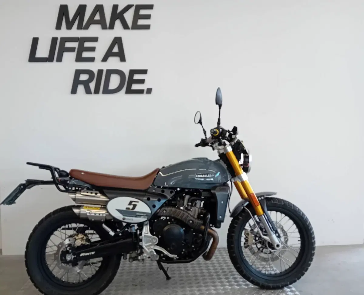 Fantic Motor Caballero 500 Scrambler Deluxe (2021 - 23)