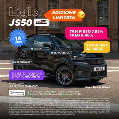  Altre moto o tipologie Microcar nuova