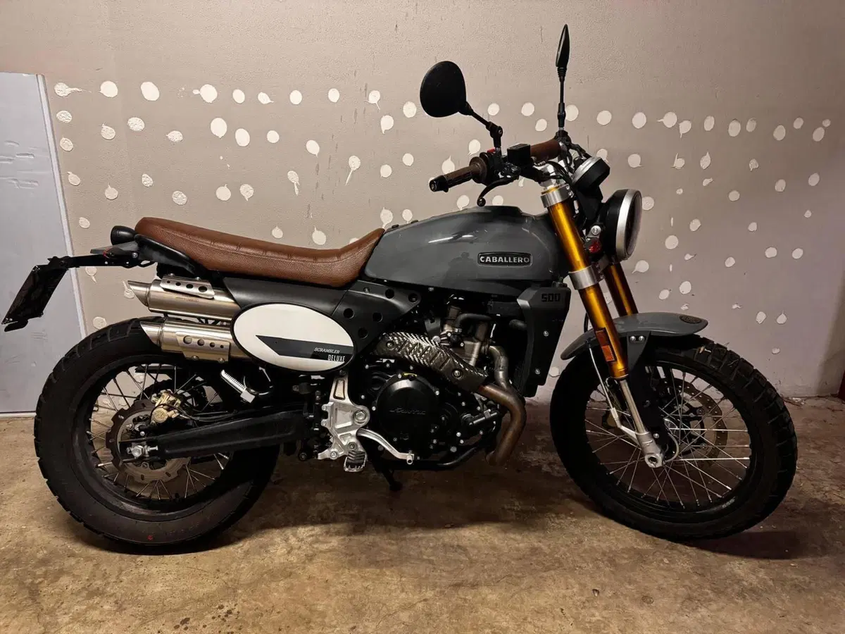 Fantic Motor Caballero 500 Scrambler Deluxe (2021 - 23)