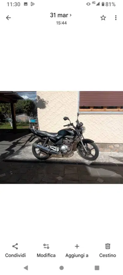 Yamaha YBR 125 (2005 - 09) usata