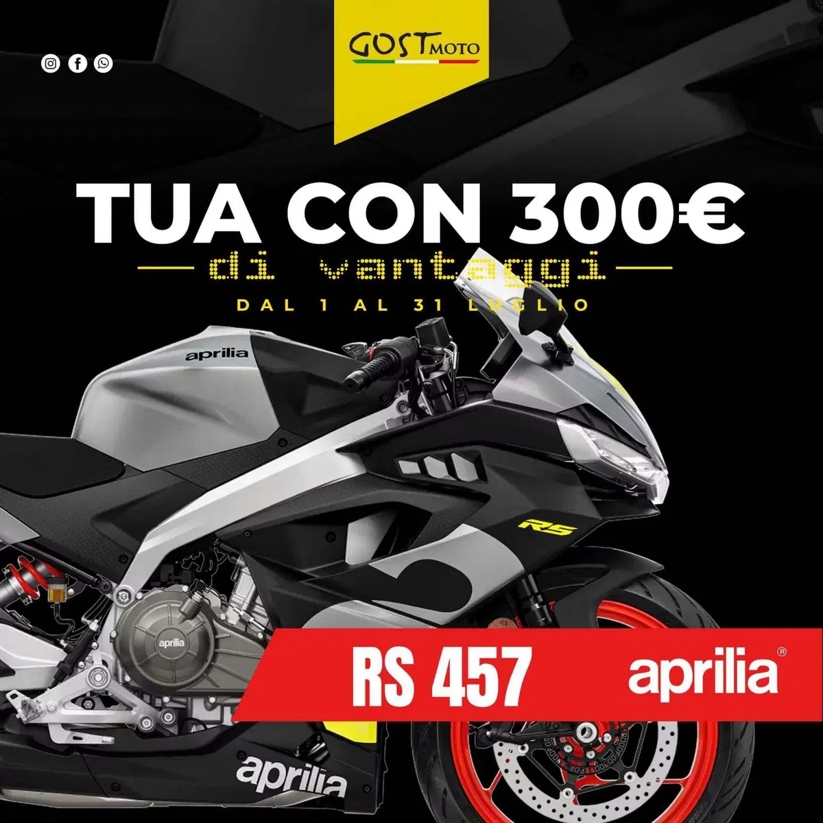 Aprilia RS 457 (2024 - 26)