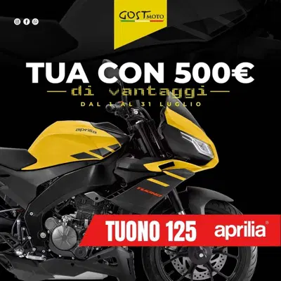 Aprilia Tuono 125 (2025 - 26) nuova