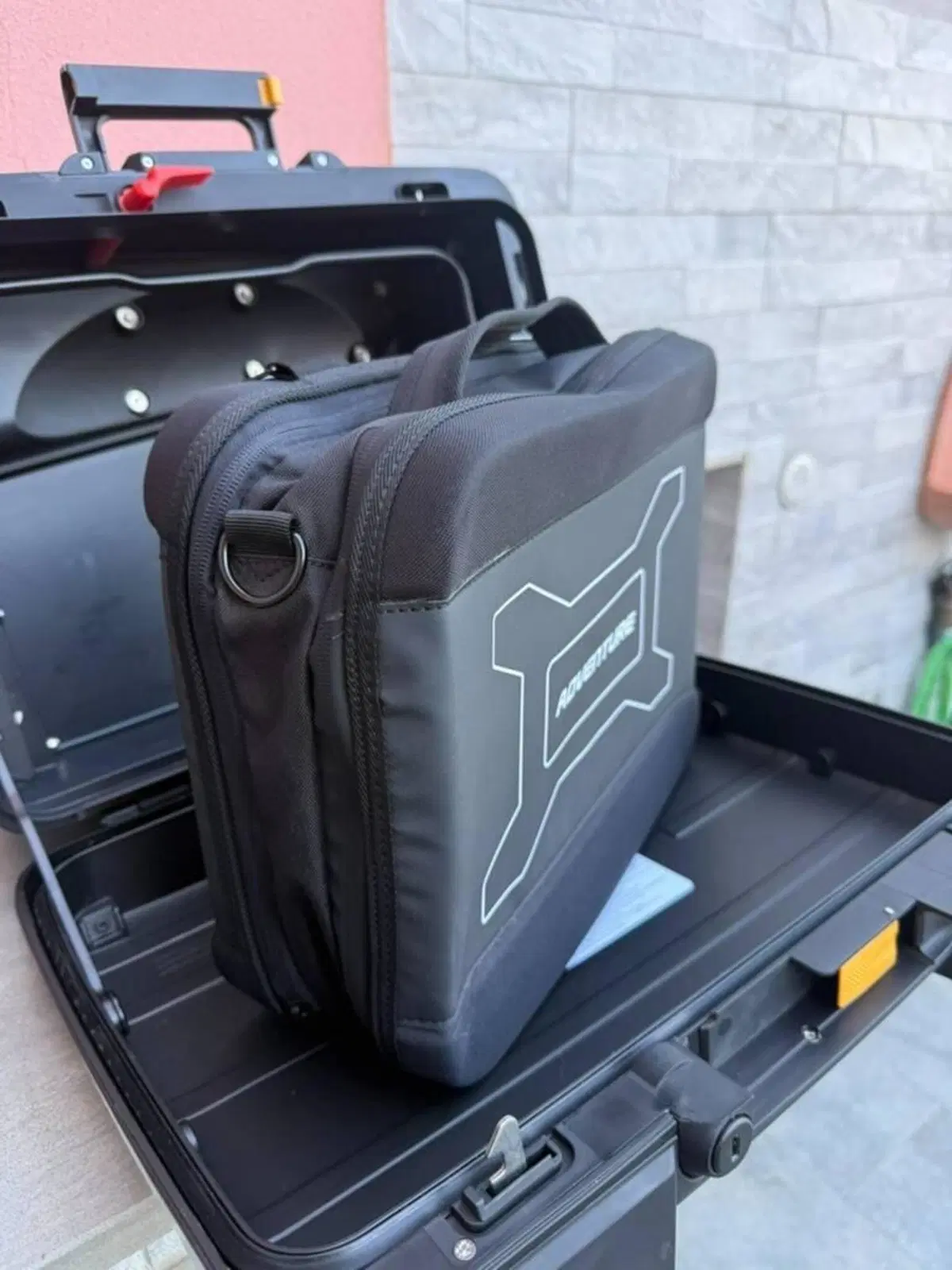 Valige Vario + Topcase con Imbottitutura passegger BMW (7)