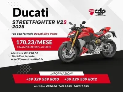 Ducati Streetfighter V2 S (2025 - 26) usata