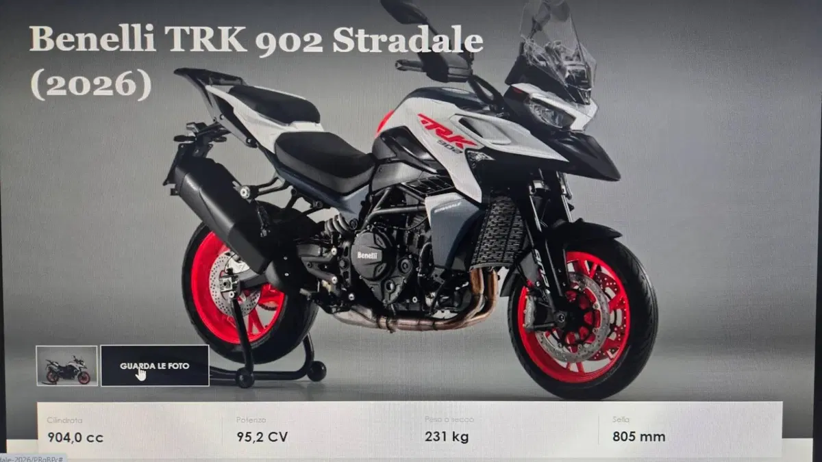 Benelli TRK 902 Stradale (2026)