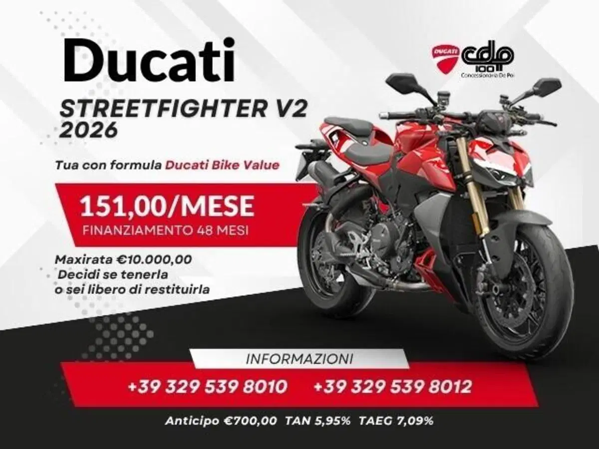Ducati Streetfighter V2 (2025 - 26)