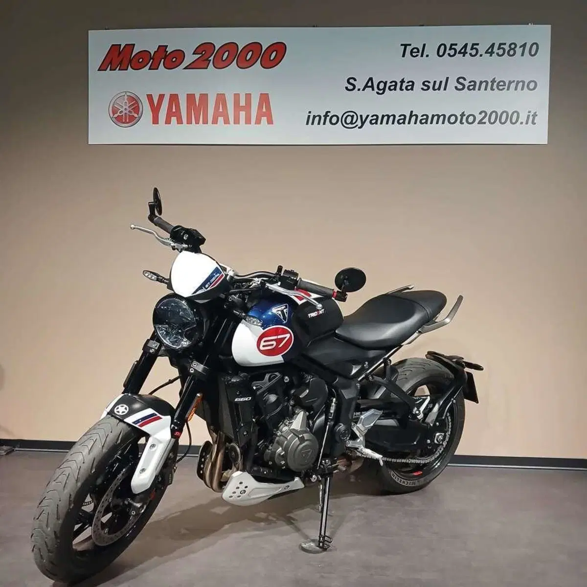 Triumph Trident 660 Triple Tribute Edition (2024)