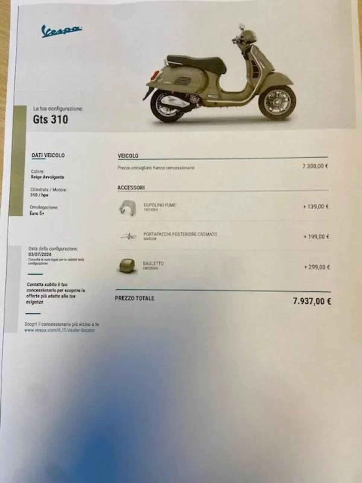 Vespa GTS 310 (2025 - 26) (9)