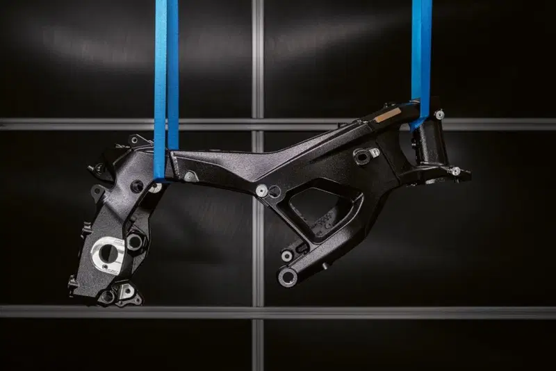Il nuovo telaio della M 1000 RR