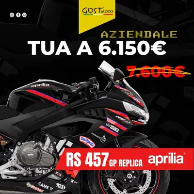Aprilia RS 457 GP Replica (2026) usata
