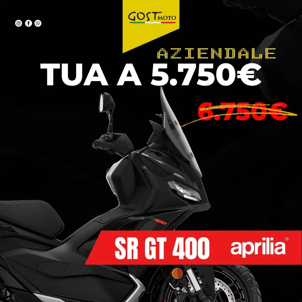 Aprilia SR GT 400 (2026)