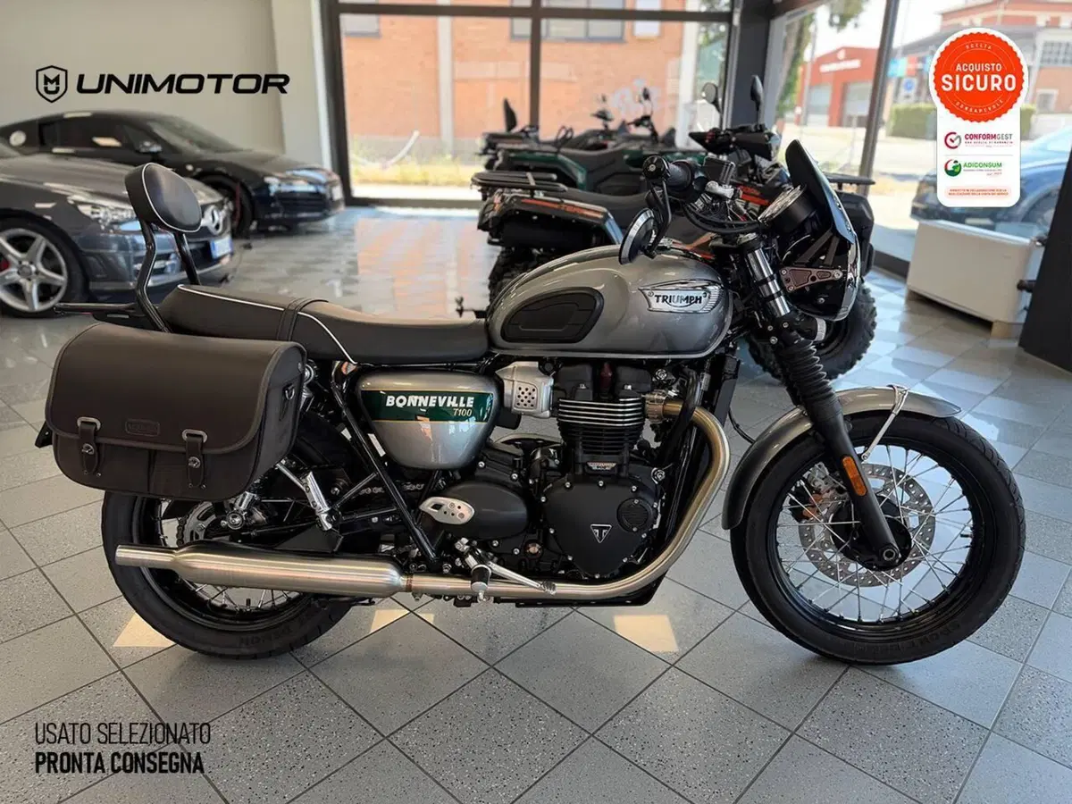 Triumph Bonneville T100 Gold Line Edition (2022) (2)