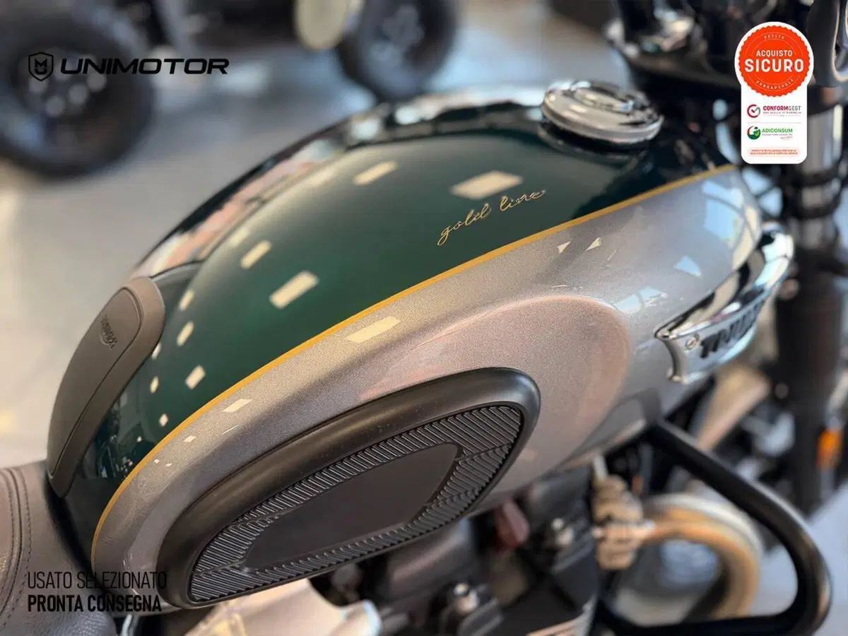 Triumph Bonneville T100 Gold Line Edition (2022) (8)