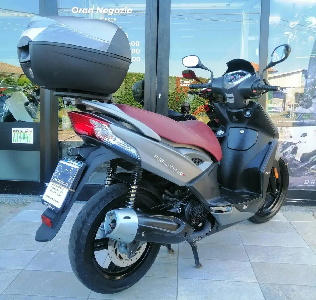 Kymco Agility 200i R16 + (2019 - 20) (3)