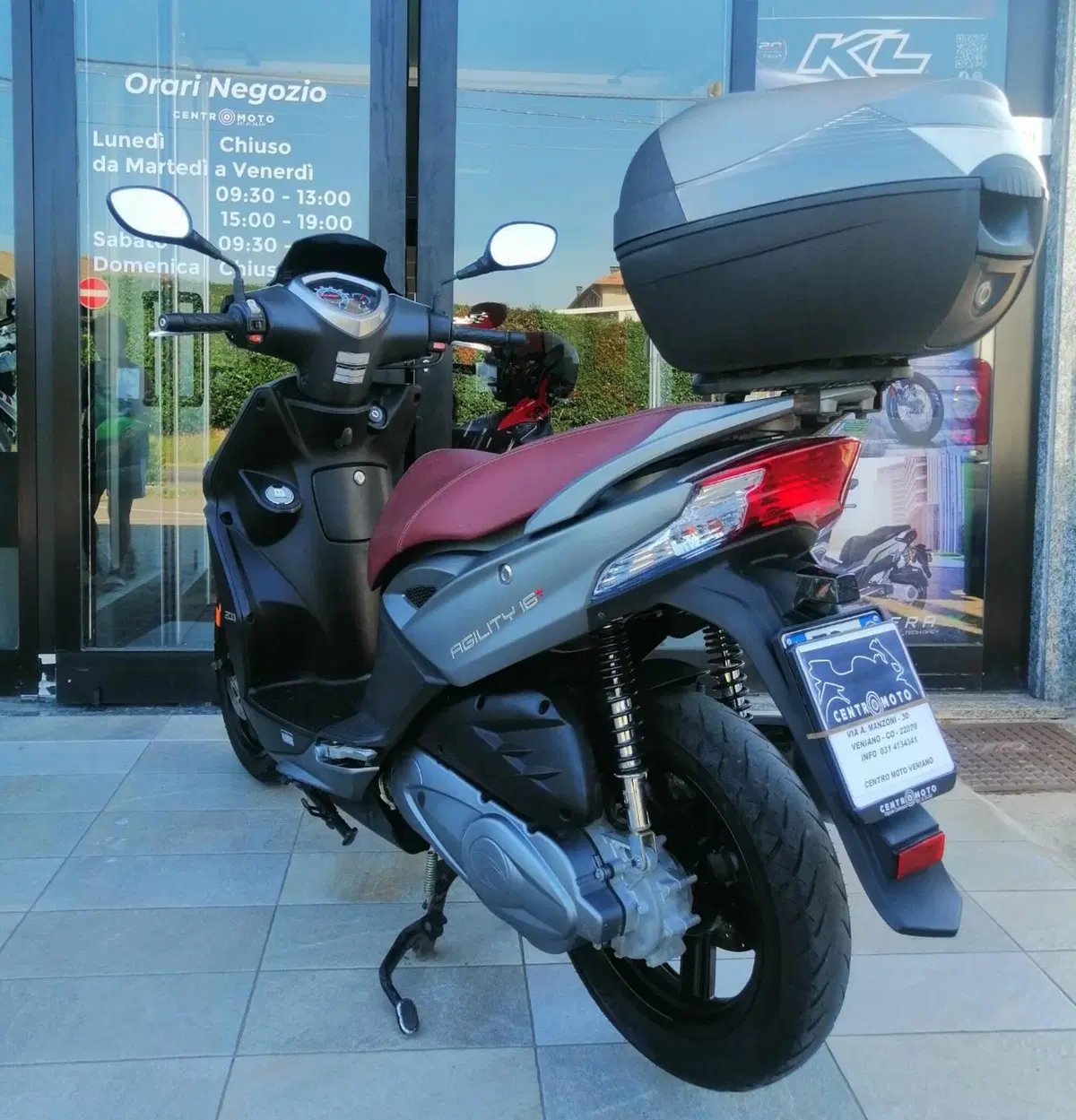 Kymco Agility 200i R16 + (2019 - 20) (4)