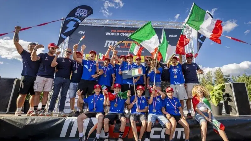 Italia sul podio al Mondiale Motocross Junior: bronzo per la Maglia Azzurra