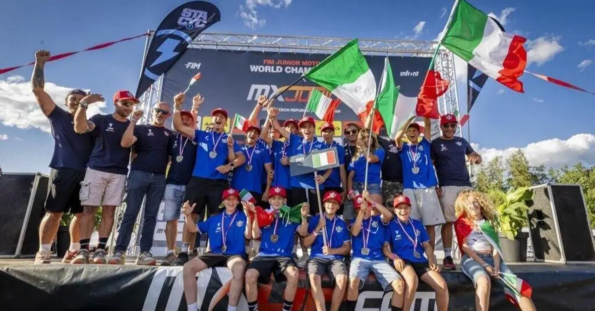 Italia sul podio al Mondiale Motocross Junior: bronzo per la Maglia Azzurra